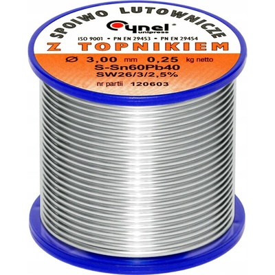 Cín Cynel 3 mm 250 g