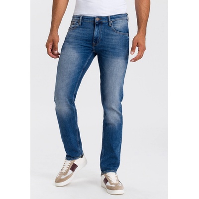 Cross Jeans pánské slim fit džíny Damien E 198-011 středně modré
