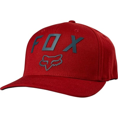 FOX Number 2 Flexfit Hat Bordeaux LFS18F 21984-448-MASTER 139884