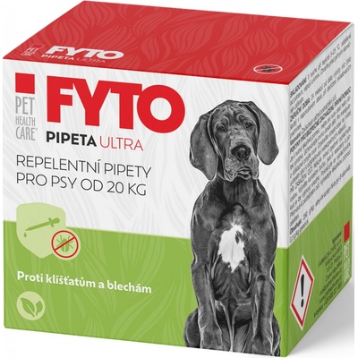 PHC FYTO pipeta ULTRA pre psov od 20kg 6 x 10ml