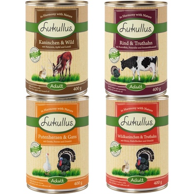Lukullus míchané balení 4 24 x 400 g