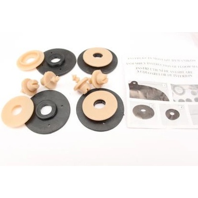 Rezaw-Plast Гумени стелки за Golf 4 / Bora / Beetle / Jetta / Skoda Octavia 1 (1997-2010) / Seat Leon / Seat Toledo (1999-