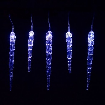 VOLTRONIC vianočné cencúle 40 LED modré