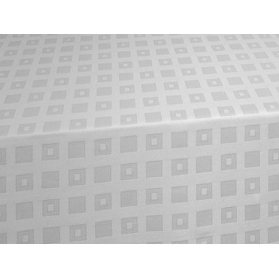 SCANquilt ubrus KANA světle šedá 150x180cm