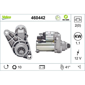 Startér VALEO 460442