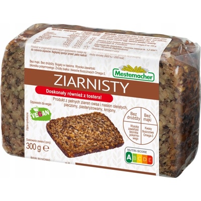 Benus celozrnný chlieb 300 g bez múky a kvasníc