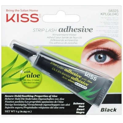 Kiss Strip Lash Adhesive with Aloe Black 7 g – Zbozi.Blesk.cz