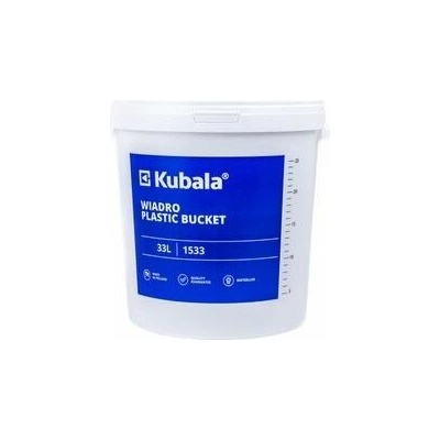 Vedro Kubala 1533, plast, 33L