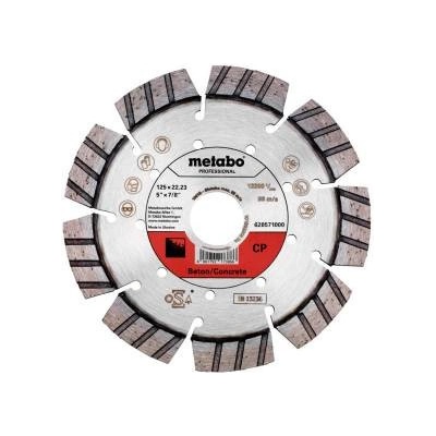Metabo Diamantový řezný kotouč 125 x 22,23 mm 628571000