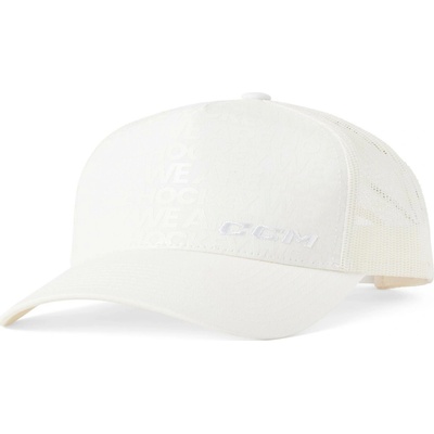 CCM We Are Hockey Meshback Trucker White