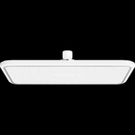 Mexen D-54 душ глава 29x19 см, бяло/хром - 79754-21 (79754-21)
