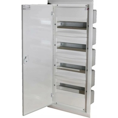 ETI POLAM Rozvaděč Modulární 4x12 Pod omítku Dveře kovové IP40 001101206