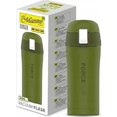 Maestro MR 1643 Termohrnek Force nerezová ocel zelená 300 ml