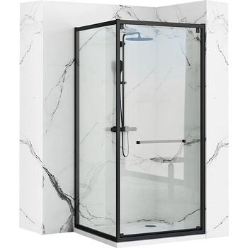 Image 1 of Rea Душ кабина Rea Space In Black 90x90 (KPL-K0881)