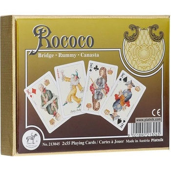 Piatnik Карти за игра Piatnik - Rococo, Bridge WK