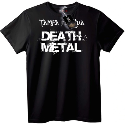 NOONEBRAND Тениска OBITUARY Тампа Флорида Смъртен Метъл - XL, White