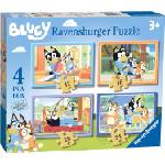 Ravensburger Детски пъзел Ravensburger 4 в 1 - Блуи (3111) - ozone