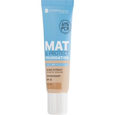 Bell Hypoallergenic dlhotrvajúci zmatňujúci make-up SPF 25 07 Sunny 30 g