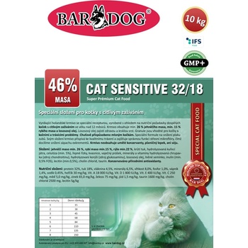 Bardog Cat Sensitive 10 kg