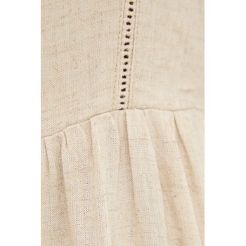 ANSWEAR Рокля с лен Answear. LAB (PK2981.iak)