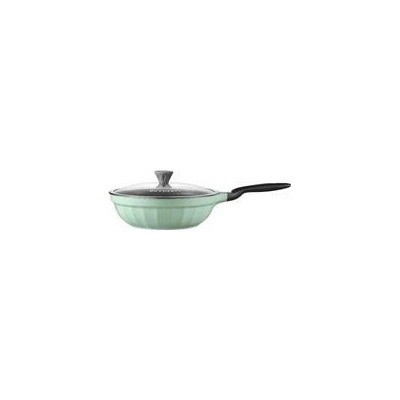 BUYDEEM Cast Aluminum Nonstick Frying Pán 30 cm, model CP102, farba Cozy Greenish