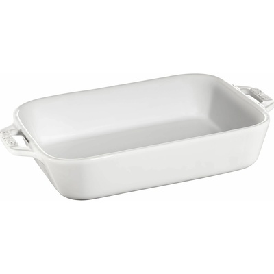 Staub Zapekacia misa biela keramika 20x15 cm