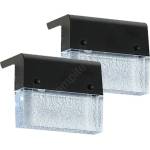 Immax 08501L - Комплект 2x LED RGB соларни стенни лампи LED/1W/1, 2V 3500K IP65 (IM1309)