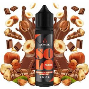 Bombo Solo Juice Hazelnut Choco Waffer 15ml/60ml