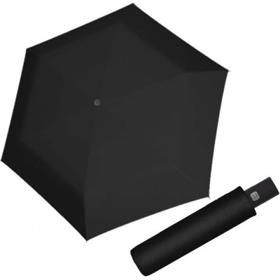 Doppler Smart Close deštník s funkcí automatického zavírání černý