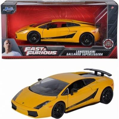 Jada Modely aut a motorek model Fast & Furious Lamborghini Gallardo Superleggera F&F 1:24