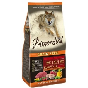 Primordial Grain Free Adult Buffalo & Mackerel 12 kg