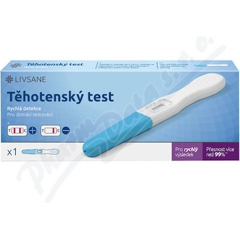 Livsane rýchly tehotenský test 1 ks