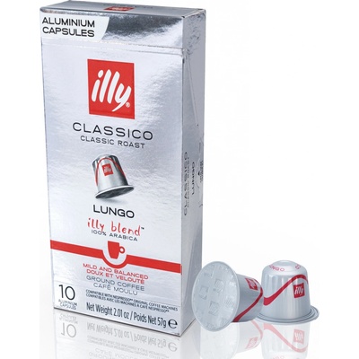 Illy Classico Lungo kapsule Do Nespresso 10 ks