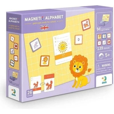 Magnetická hra Anglická abeceda