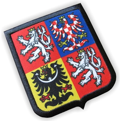 ATLETICO Nažehlovací znak ČR 70 x 80 mm