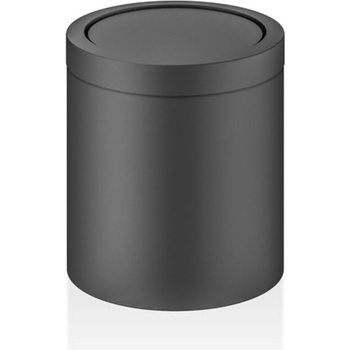 DECOR WALTHER Кошче за отпадъци в баня Decor Walther с покривно капаче 16 см черен мат (0611060)