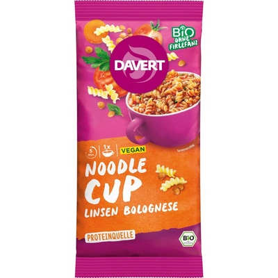 Davert Těstoviny čočkové bolognese 65 g