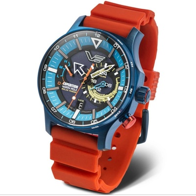 Vostok Europe VS57/595D736Le-Sil(RED)