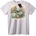 NOONEBRAND Тениска Кон и Цветя Изкуство - 5XL, White