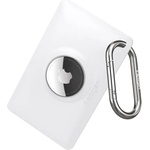 Spigen Поликарбонатов кейс във формата на дебитна карта за Apple AirTag - Spigen Air Fit Card AirTag Case (бял) (AMP01835)