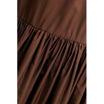 A. L. C Рокля A. L. C. Harper в кафяво дълга разкроена 6DRES02717 (6DRES02717)