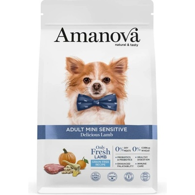 Amanova Dog Adult Mini Sensitive Lamb & Pumpkin Grain Free 7 kg