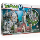 3D puzzle Wrebbit 3D Puzzle Zámok Neuschwanstein 890 ks