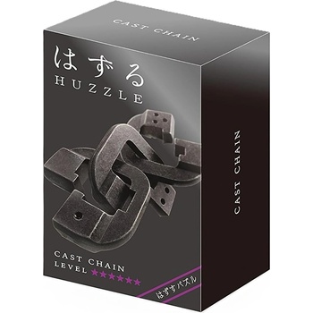 Hanayama Метален логически пъзел Hanayama - Cast Puzzle Chain Huzzle (515111)
