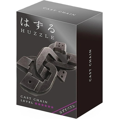 Hanayama Метален логически пъзел Hanayama - Cast Puzzle Chain Huzzle (515111)