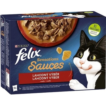 Felix Sensations Sauces masový výběr 12 x 85 g
