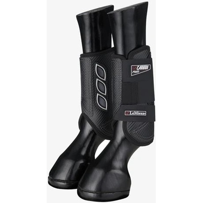 LeMieux Kamaše Carbon Air XC přední černá – Zboží Dáma