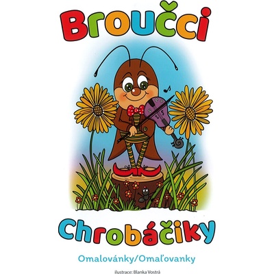 Omaľovánka A4 Chrobáčiky