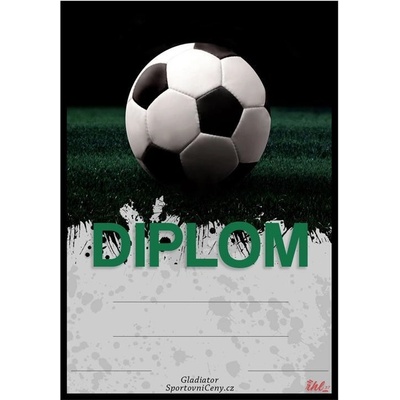 DF02l Diplom fotbal – Zboží Dáma