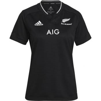 adidas Дамска футболна фланелка Adidas New Zealand All Blacks Home Shirt 2021 Ladies - Black